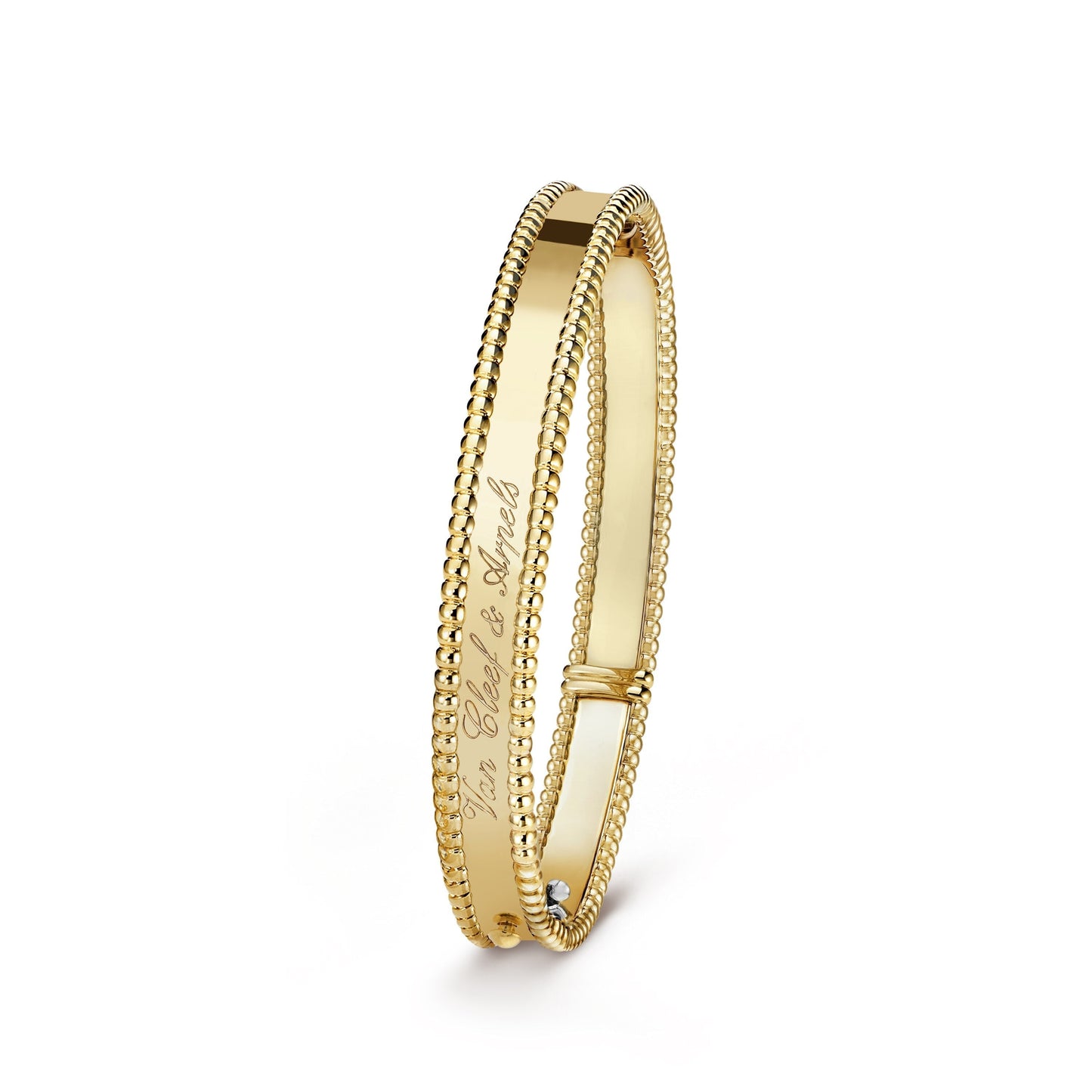 18K Van Cleef & Arpels Perlée Signature Bracelet