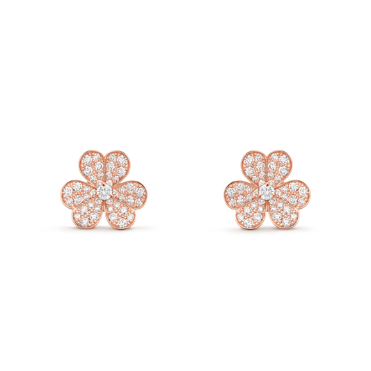 Boucles D'oreilles Frivole Petit Modèle 18K