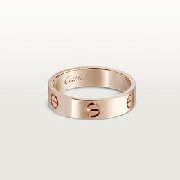 18K Cartier Love Wedding 6mm  Ring