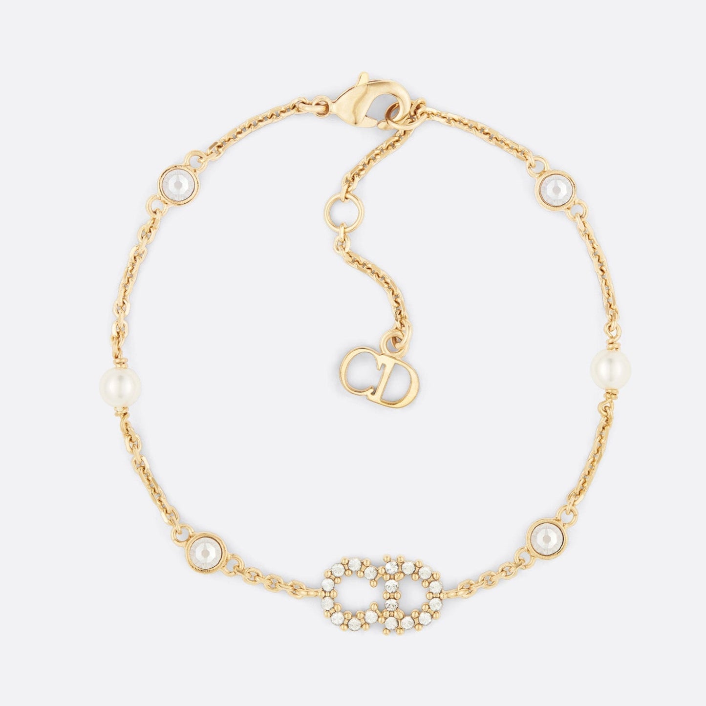 18K Dior Clair D Lune Pearls Bracelet