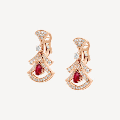 18k BV Divas' Dream Openwork Earrings