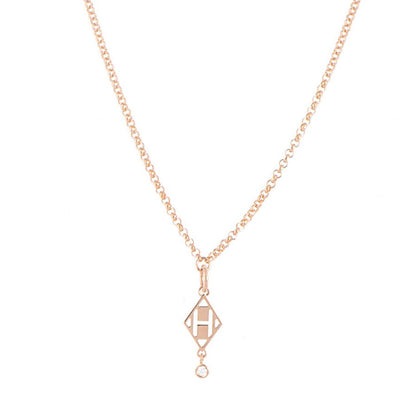 18K Gambade Pendant H Necklace