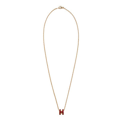 Collier rouge Mini Pop H 18 carats