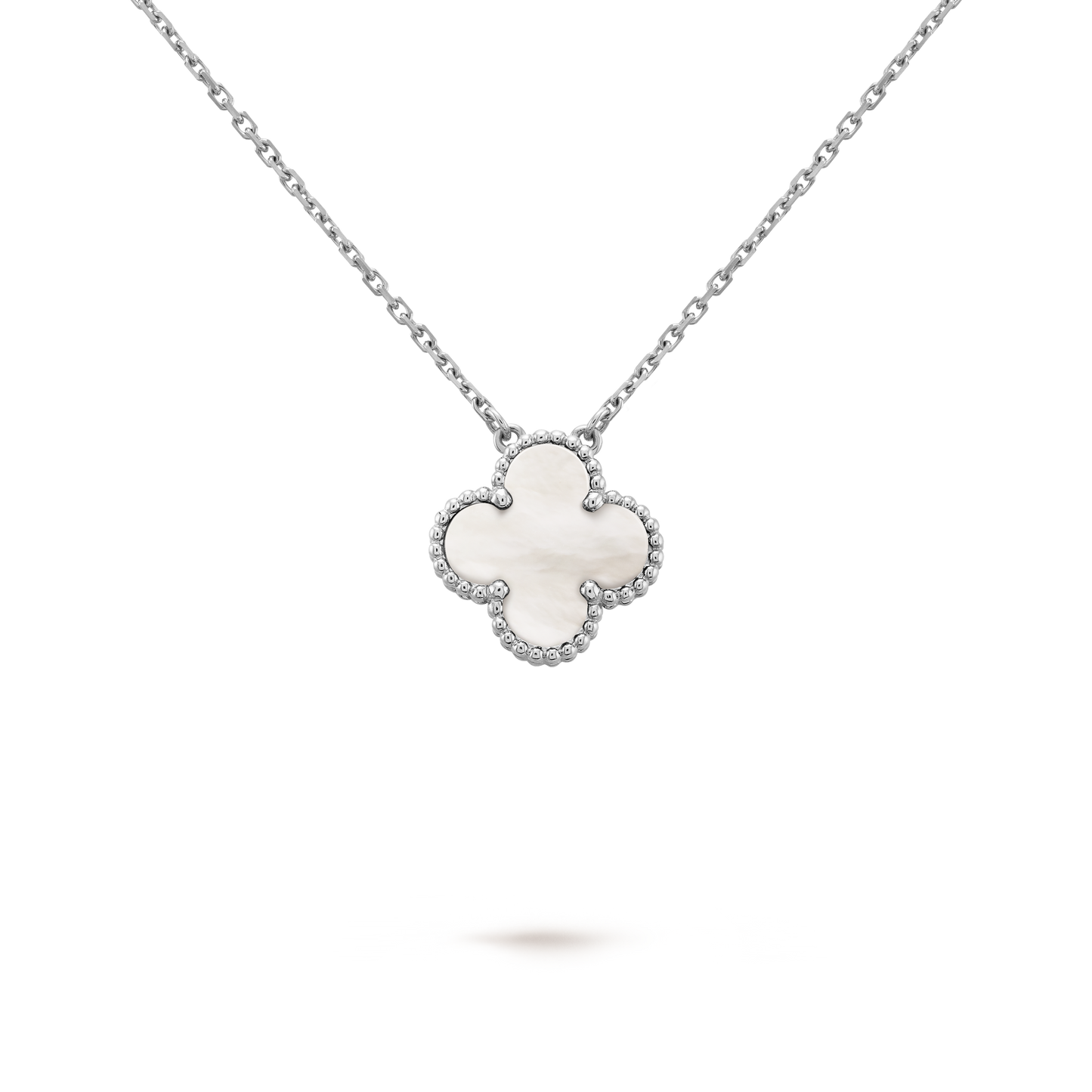 18K Van Cleef & Arpels Vintage Alhambra Pendant Necklace