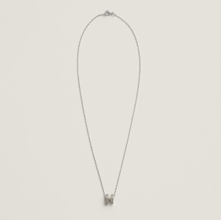 Collier gris Mini Pop H 18 carats