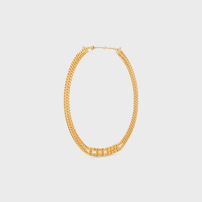 Collier Gourmette Triomphe 18K