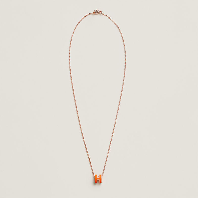 Collier orange Mini Pop H 18 carats