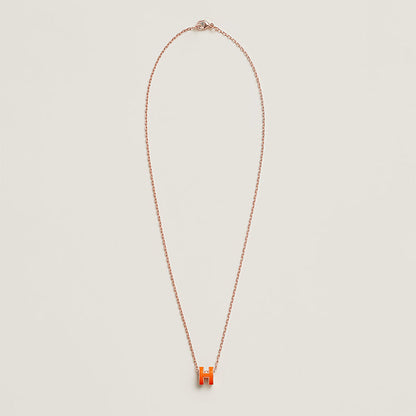 Collier orange Mini Pop H 18 carats