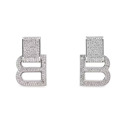 18k Balenciaga Hourglass Earrings