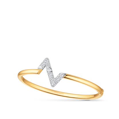 18K Louis Volt Upside Down Bracelet