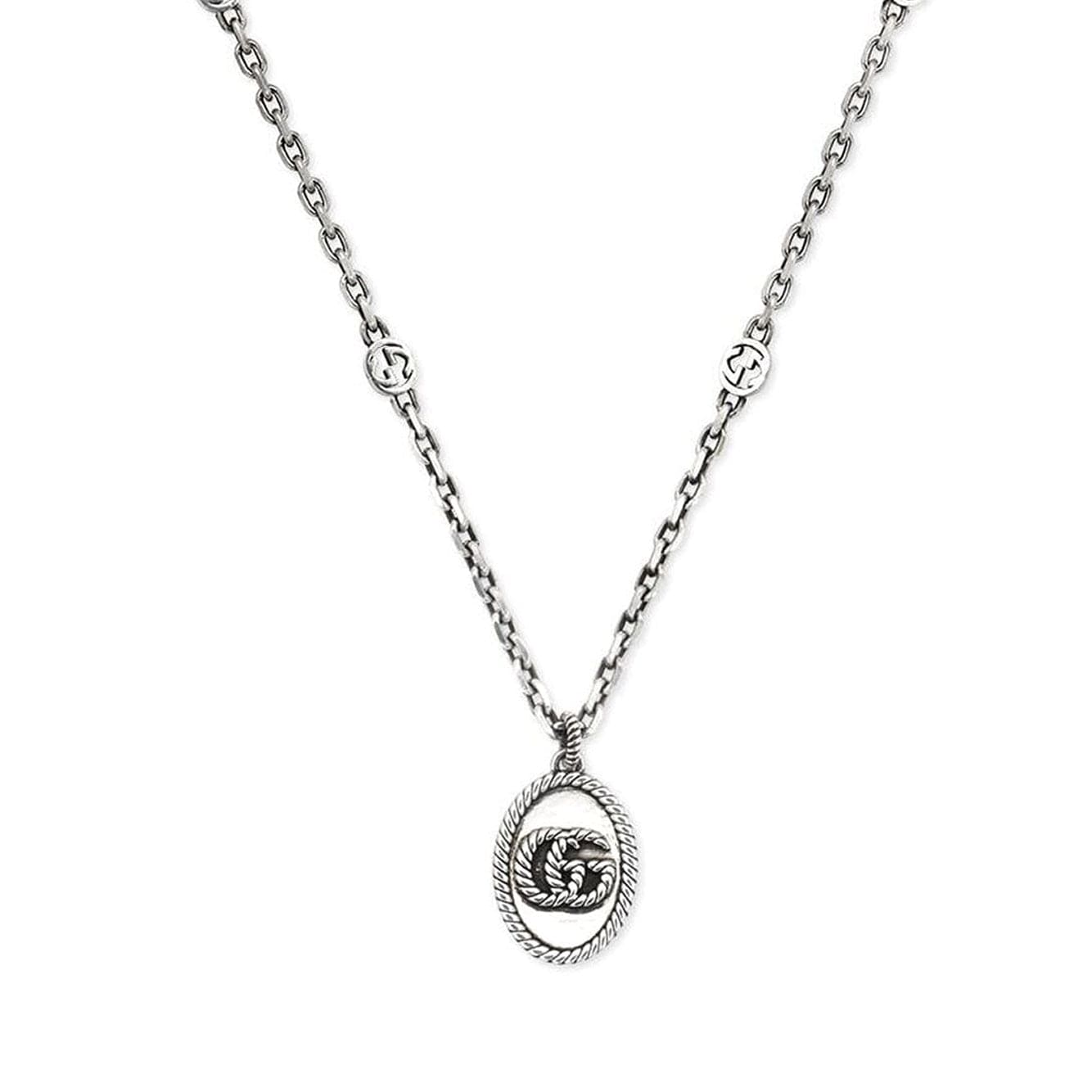 Gucci Double G Pendant Necklace