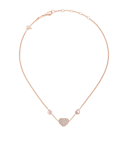 Collier diamants Happy Heart 18 carats