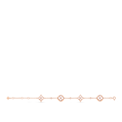 Bracelet multi-motifs Louis Color Blossom BB 18 carats