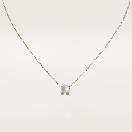 18K Cartier C De Cartier Necklace