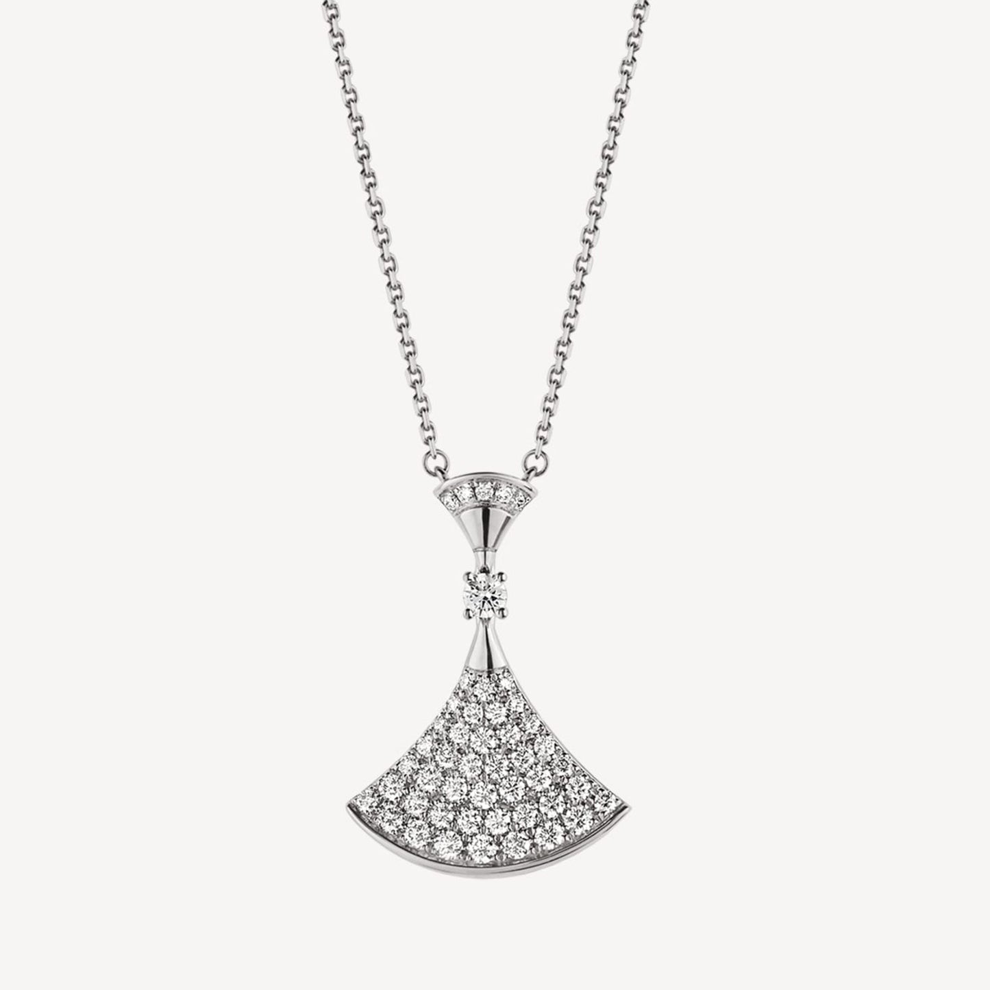 18K BV Divas' Dream Pavé Diamond Necklace