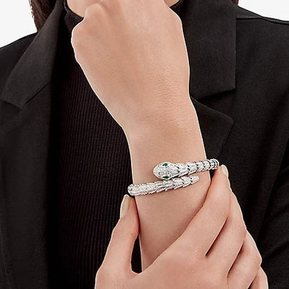 18K BV Serpenti Tubolari Diamond Bracelet