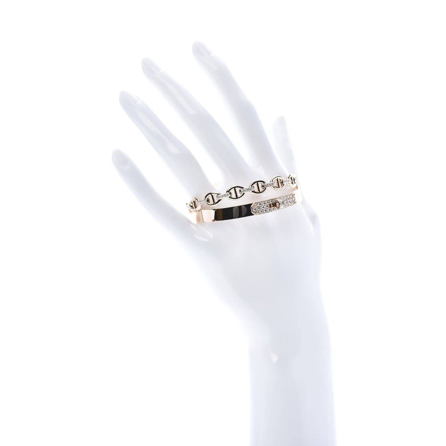 Bracelet Kelly Double Tour en diamant H 18 carats