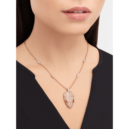 18K BV Serpenti Necklace