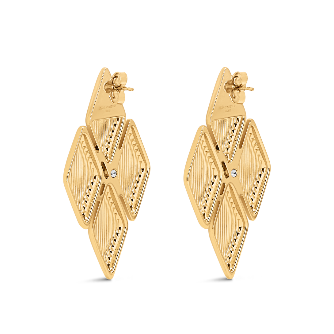 Boucles d'oreilles Louis GO-14 18 carats