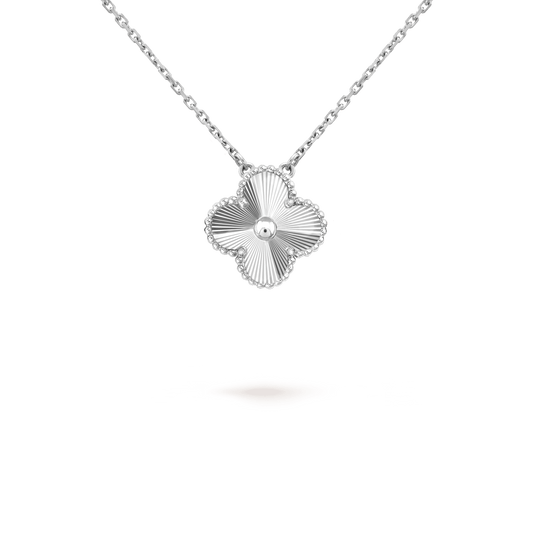 18K Van Cleef & Arpels Vintage Alhambra Pendant Necklace