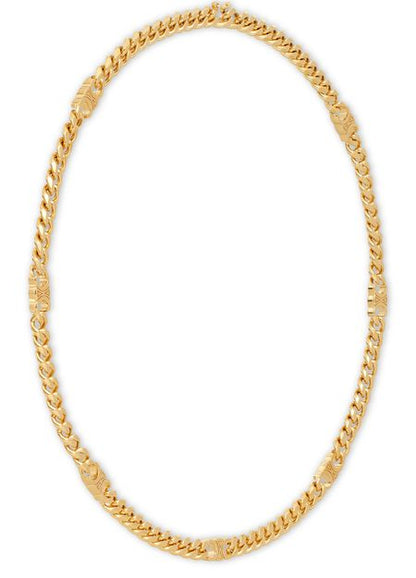 18K Triomphe Small Gourmette Necklace