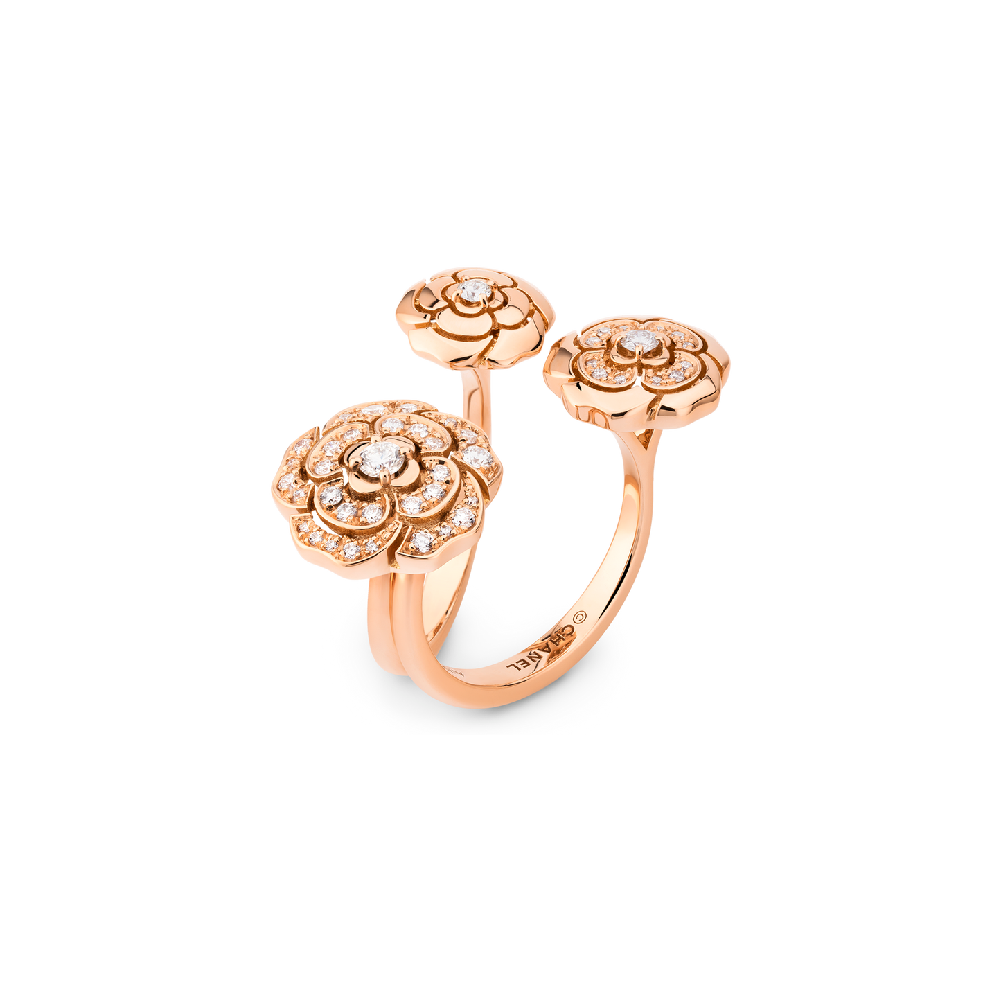 18K Chanel Extrait De Camélia Ring