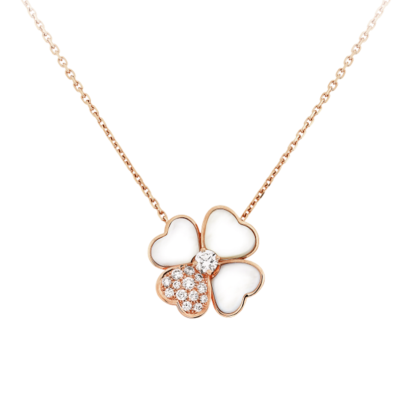 18K Cosmos Clip pendant Necklace