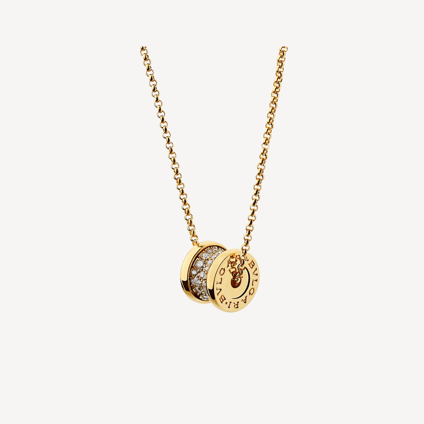 18K BVLGARI B.ZERO1 Diamonds Necklace