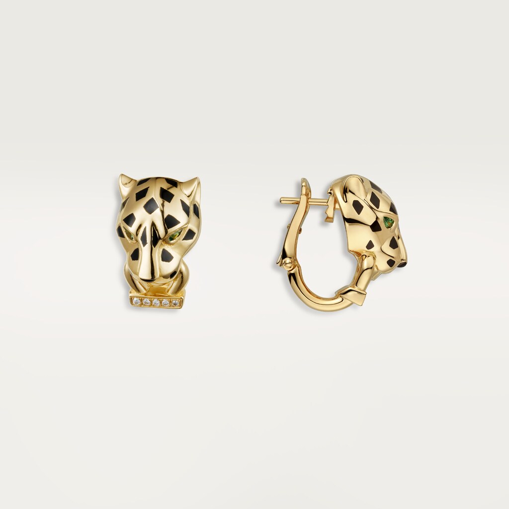 18K Panthère De Earrings