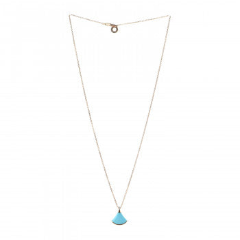 18K BV Divas' Dream Turquoise Pendant Necklace