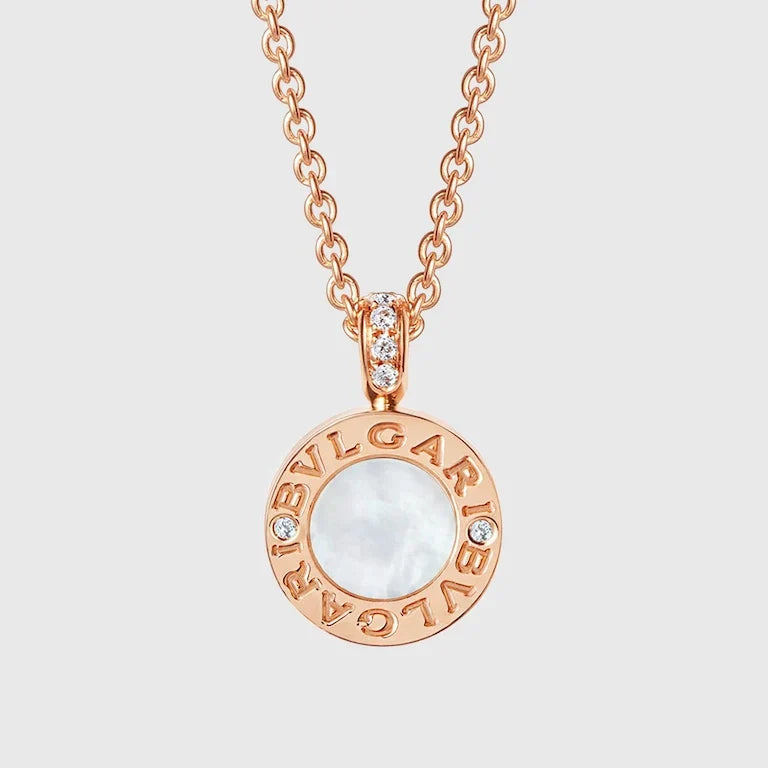 Collier en céramique blanche 18K BV