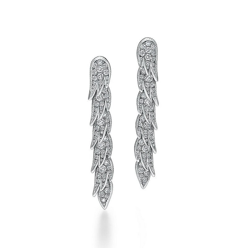 Tiff Bird on a Rock by Tiffany Drop Earrings