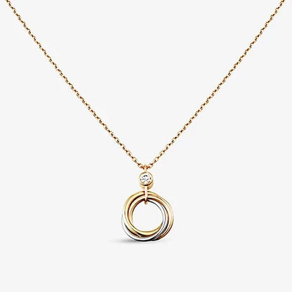 18K Cartier Trinity Necklace