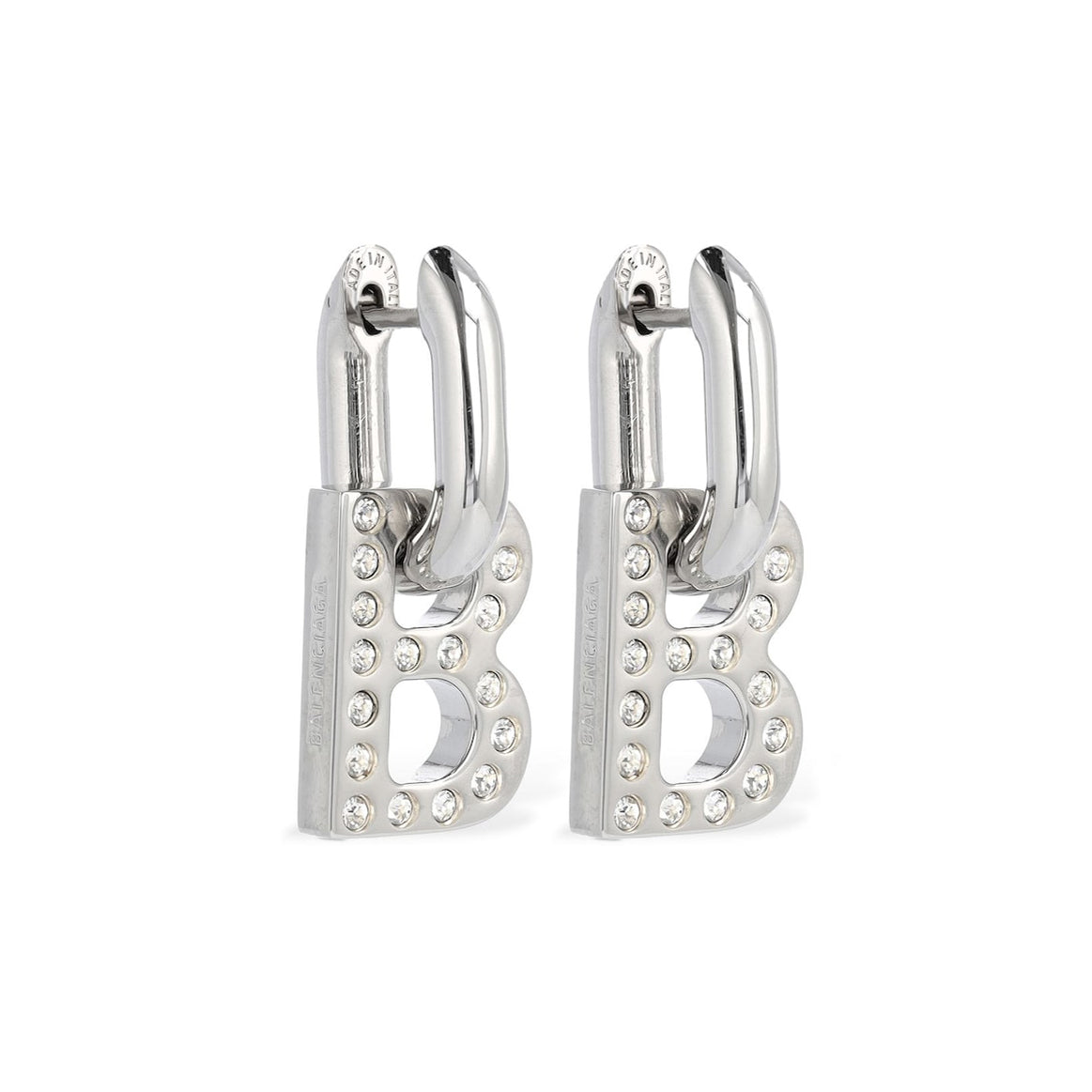 Boucles d'oreilles XS à chaîne BB en 18 carats