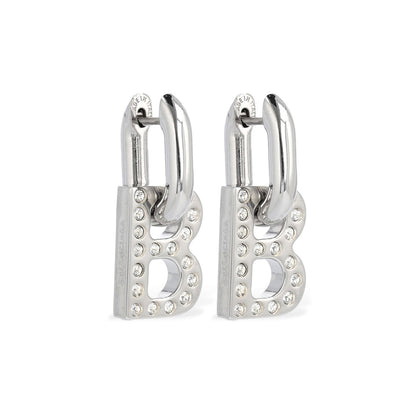 Boucles d'oreilles XS à chaîne BB en 18 carats