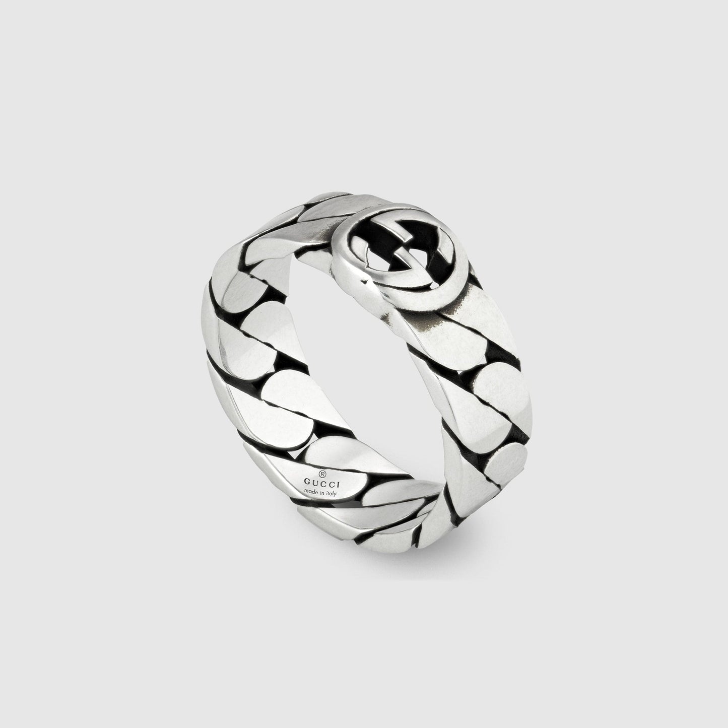 Gucci Interlocking G Wide Ring