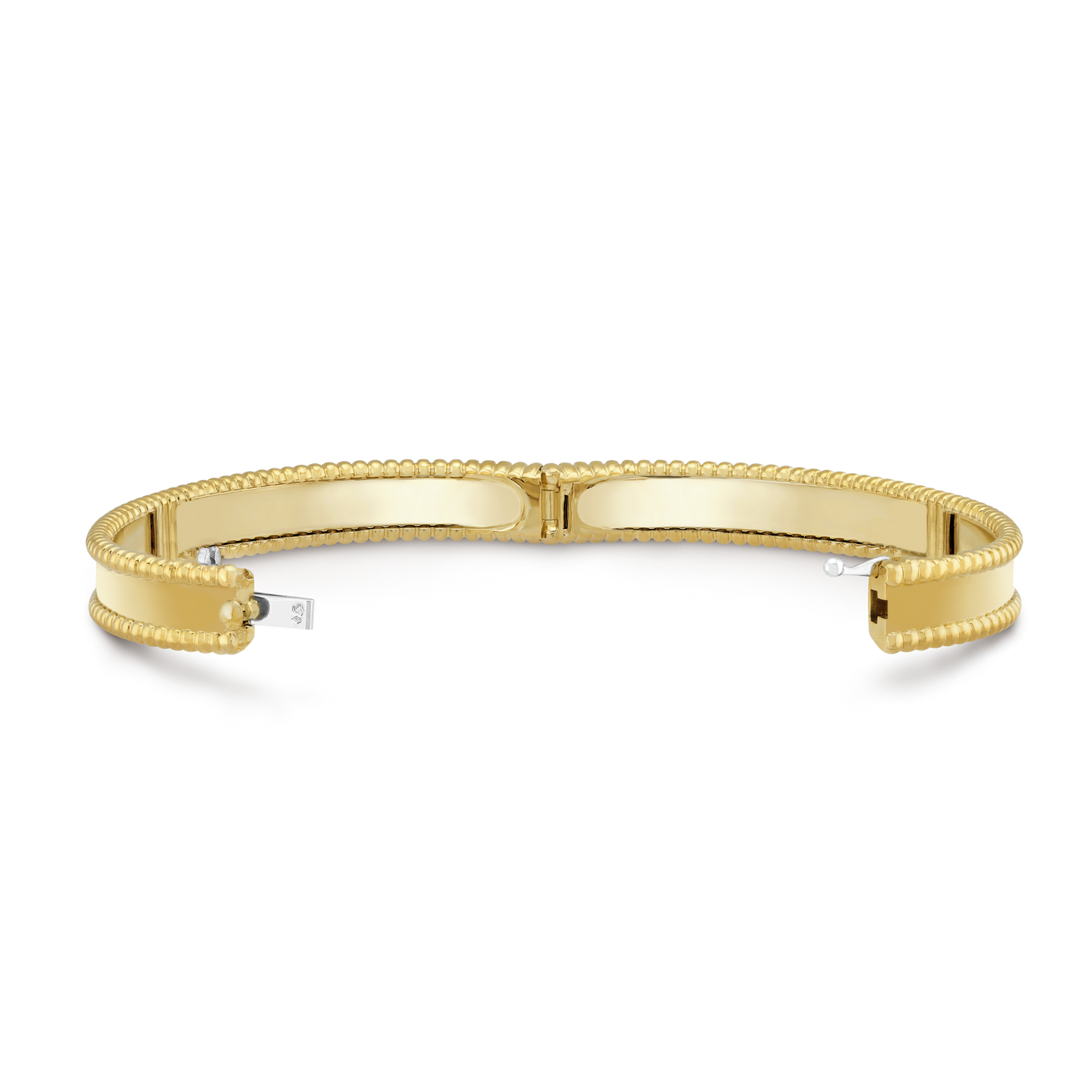 18K Yellow Gold Perlée Signature Bracelet