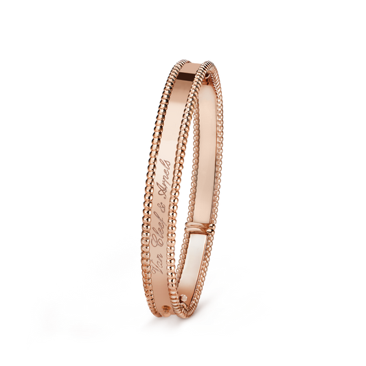 18K Van Cleef & Arpels Perlée Signature Bracelet