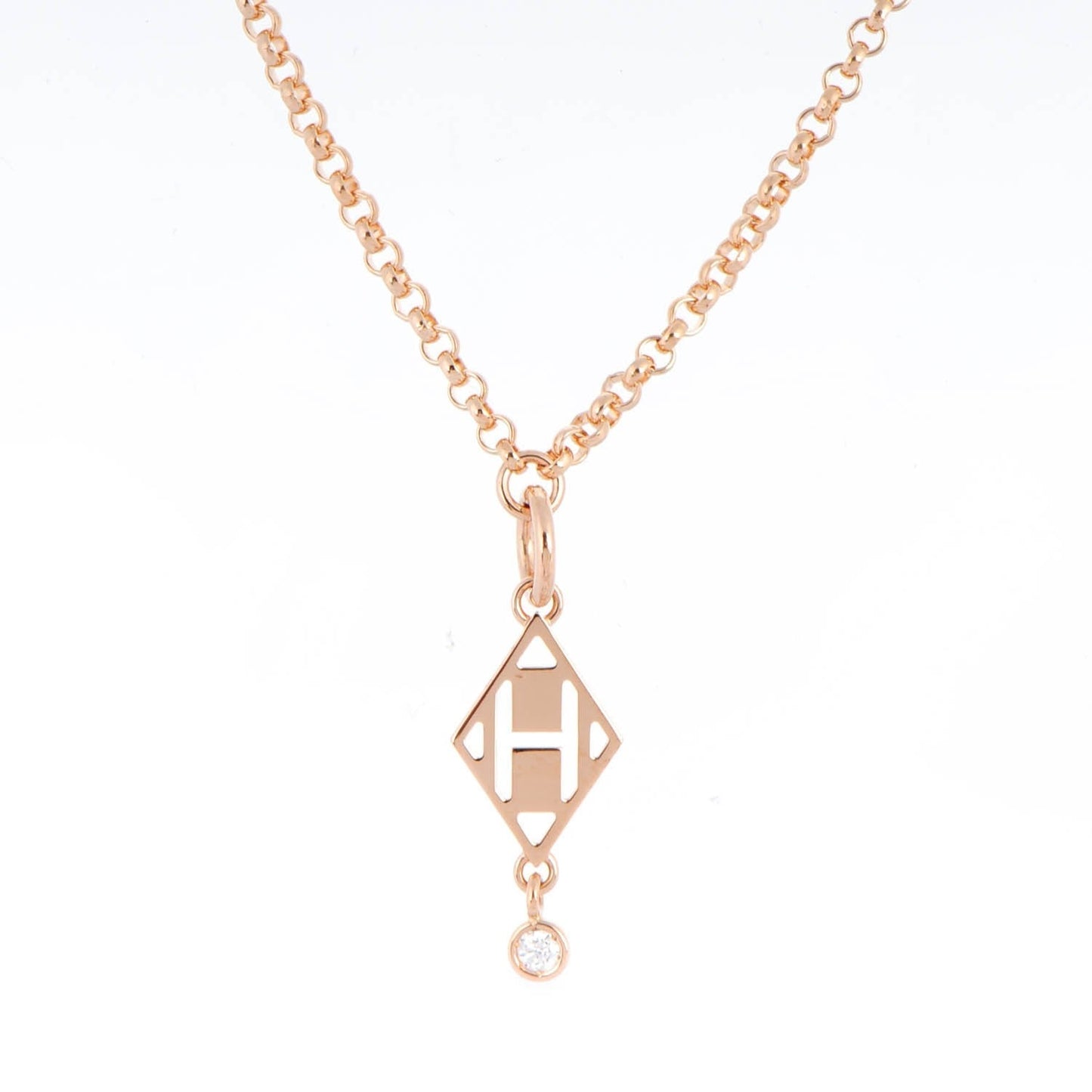 18K Gambade Pendant H Necklace