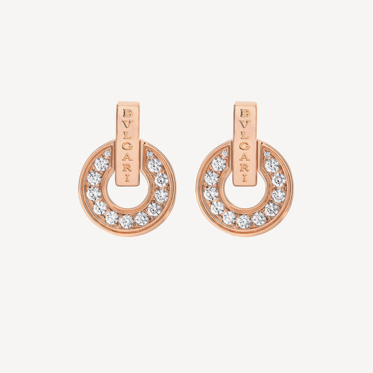 18K BV Rose Gold Earrings