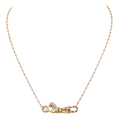 18K  Panthère De Diamond Necklace