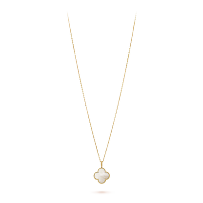 18K Magic Alhambra One Motif Pearl Necklace