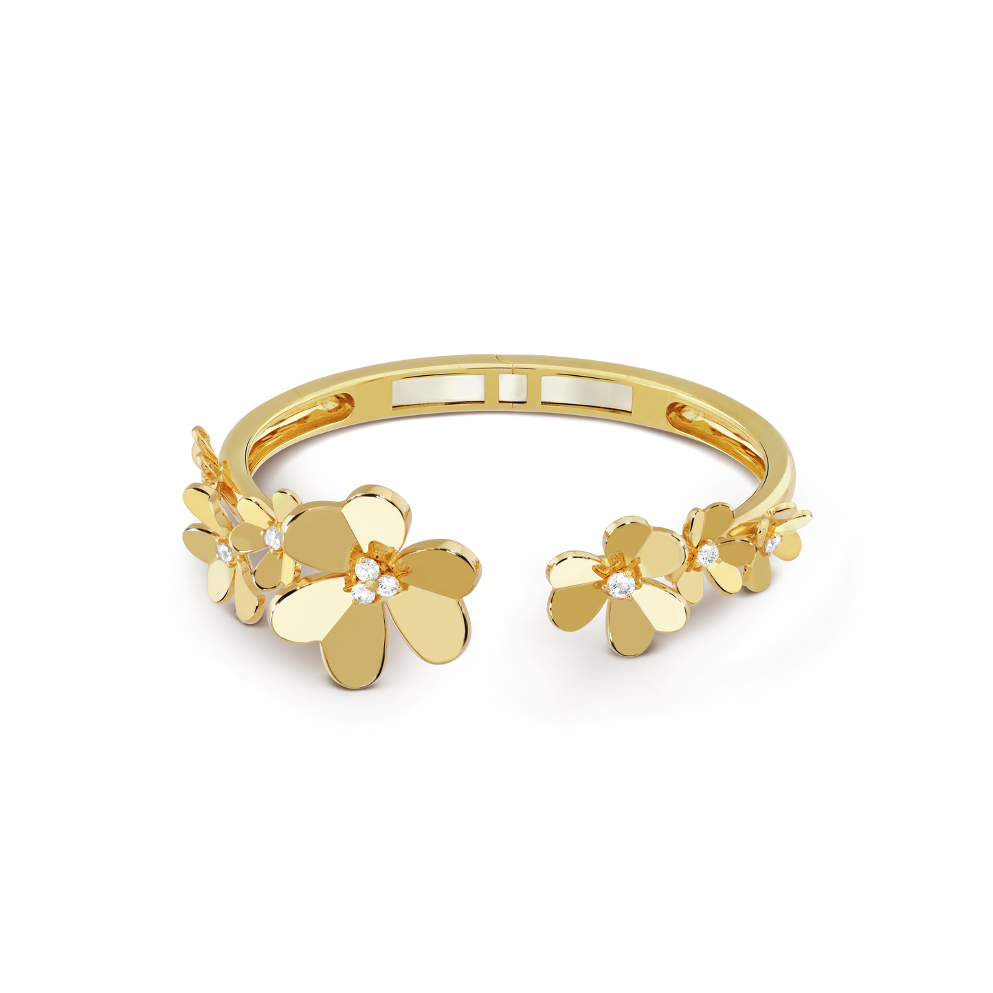 Bracelet Frivole Sept Fleurs 18K