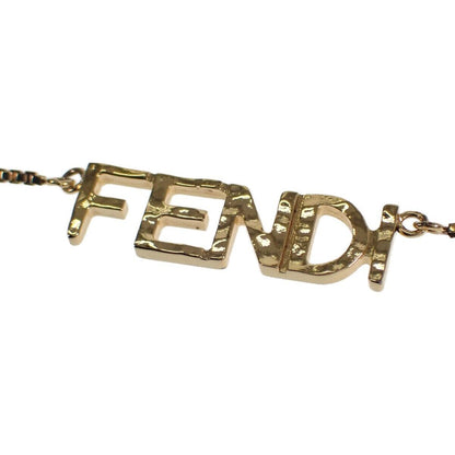 18K F Script Necklace