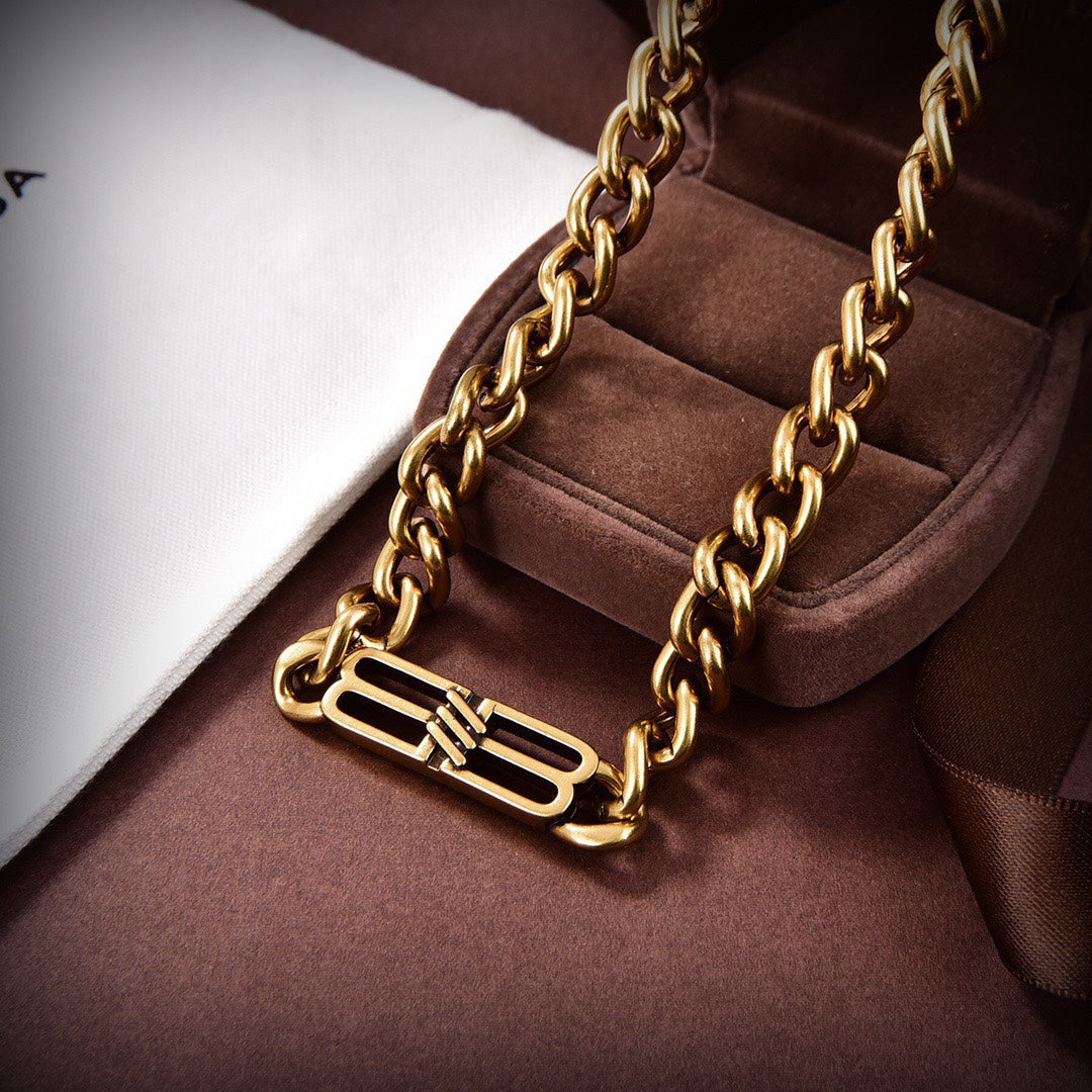 18K BB Icon Chain Necklace