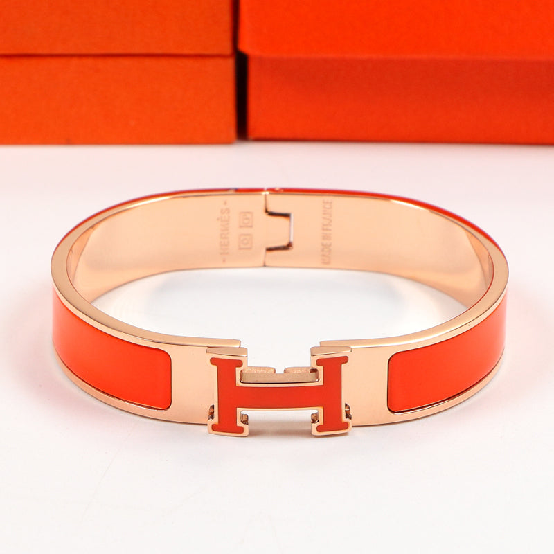 Bracelet Orange Clic H 18 carats