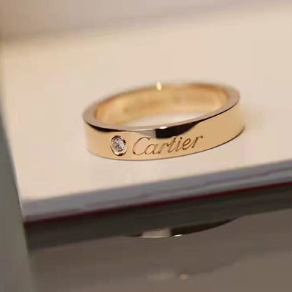 18K C De Wedding Ring