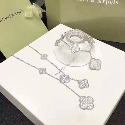 18K Magic Alhambra Five Motifs Clover Bracelet