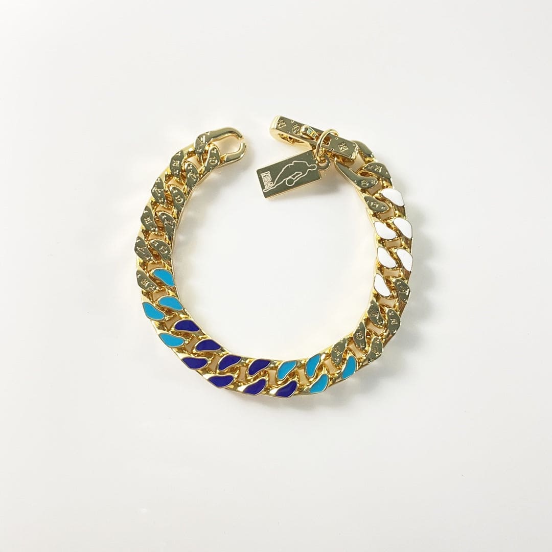 Bracelet à maillons de chaîne Louis NBA 18 carats