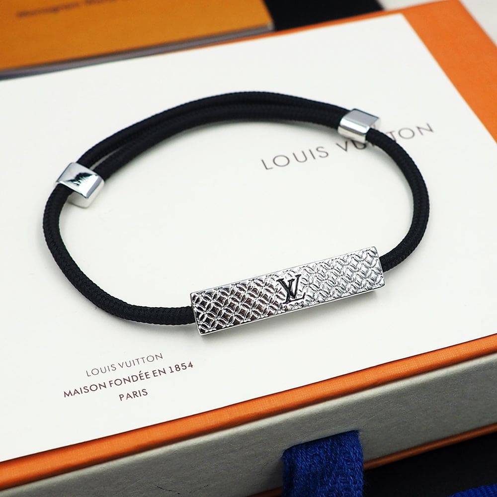 18K Louis Champs Elysées Black Bracelet